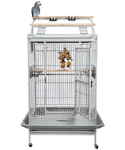 Rainforest Cages Santos II Play Gym Top Parrot Cage - Stone